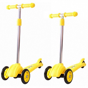 Детский трехколесный самокат желтого цвета RT ORION MINI 164в2 (ORION, 5904rt)